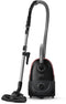 Philips XD5123/10 - Stofzuiger met Zak - 900W Motor - HEPA Filter - Diep zwart