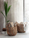 MUST Living Basket San Miguel, set of 2,42xØ34 cm / 49xØ40 cm, Abaca