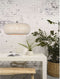 GOOD&MOJO Hanglamp Palawan - Bamboe Wit - Ø60cm - Scandinavisch,Bohemian - Hanglampen Eetkamer, Slaapkamer, Woonkamer