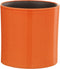 J-Line bloempot Flek - keramiek - oranje - extra small - Ø 14.5 cm