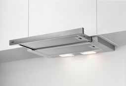 AEG DPS362AS - Inbouw Afzuigkap 60 cm - Energieklasse C - LED Verlichting - Grijs