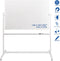 Whiteboard Lega verrijdbaar 100x150cm magnetisch emaille