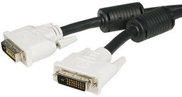Startech.com DVIDDMM3M - DVI-D Kabel M/M 300cm - Wit Zwart
