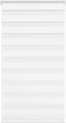 vidaXL - Zebra - Blind - 90x100 - cm - stofbreedte - 85,9 - cm - polyester - wit