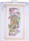Thea Gouverneur - Borduurpakket met telpatroon - 548 - Voorgesorteerde DMC Garens - Japan - Linnen - 79 cm x 35 cm - DIY Kit