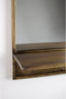 Housecraft Living Feyza Spiegel Wandplank/ Wandspiegel Rechthoekig Goud