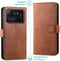 iMoshion Hoesje Geschikt voor Xiaomi Mi 11 Ultra Hoesje Met Pasjeshouder - iMoshion Luxe Bookcase - Bruin
