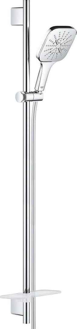 GROHE Rainshower SmartActive Cube 130 Glijstangset - 90 cm - 3 straalsoorten - chroom