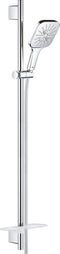 GROHE Rainshower SmartActive Cube 130 Glijstangset - 90 cm - 3 straalsoorten - chroom