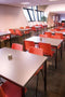 Bureautafel of kantinetafel breed 200CM diep 100CM bladkleur Speciale Kleur framekleur Aluminium (RAL9006)