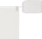 vidaXL - Luifel - verticaal - 100x420 - cm - oxford - stof - wit