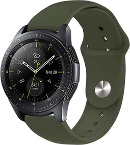 imoshion Siliconen Sport bandje - Universeel 20 mm aansluiting - Olijfgroen