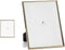 Giftdecor Fotolijstje voor 20 x 25 cm foto - goud - metaal - frame 23 x 28 cm - passe partout - staand/hangend