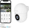 Hombli Pan & Tilt Cam 4K - Beveiligingscamera - Gekleurd Nachtzicht - Wit