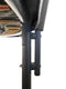 AMIGO trampoline Basic - Met Veiligheidsnet , Ladder en Veilige Rand - Rond 244 cm - Zwart