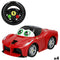 Politiewagen op Afstandsbediening Ferrari 21 x 10 x 11 cm (4 Stuks)