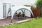 Coleman Event Shelter M - Partytent 3 x 3 meter - Waterbestendig 1000 mm - Groen/grijs