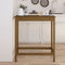 vidaXL - Bartafel - 100x50x110 - cm - massief - grenenhout - honingbruin