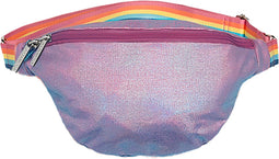 Caramel & Cie Heuptas/Schoudertas voor de mama's - Purple Iridescent