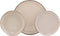 Asir Dinneret - Porselein Borden Set - 18 stuks - Kaneel