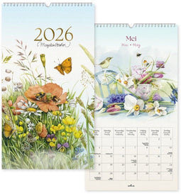 Marjolein Bastin - Wandkalender - Natuurillustraties voor elke maand (2026)