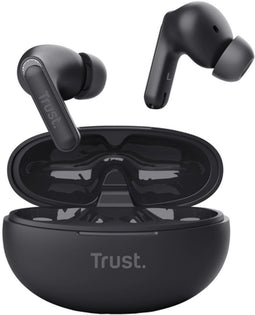 Trust Yavi ENC - Draadloze Oordopjes - Noise-Cancelling - Zwart
