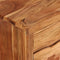 vidaXL - Tv-meubel - met - bewerkte - deuren - 117x30x40 - cm - massief - acaciahout