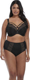 Elomi Sachi - Beha - Driedelige cups met side support - Zwart - EU maat E85