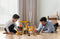 Majorette - Creatix Construction - 5 Volvo voertuigen - Speelgoedgarage - Vanaf 5 jaar