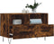 vidaXL - Tv-meubel - 80x36x50 - cm - bewerkt - hout - gerookt - eikenkleurig