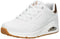 Skechers Uno - Golden Air - Dames Sneakers - Wit - Maat 38