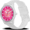 Ice-Watch - Ice Solar Power Coral Reef - Montre Blanche pour Femme avec Bracelet en Silicone - 019031 (Small)