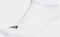 adidas Sportswear - Thin and Light No-Show Sokken - Voetboogondersteuning - Wit (3 paar)