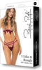 Rene Rofe Lingerie Lingerie set -S/M- I Like It Rough 2Pc Choker Set Rood