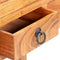 vidaXL - Schrijftafel - 90x40x107cm - massief - acaciahout