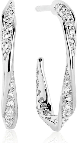 Sif Jakobs Cetara Piccolo - Oorbellen - 20 mm - Zilver