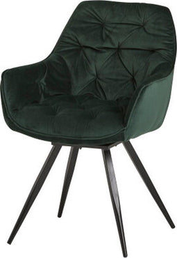 Eetkamerstoel Vince Groen Velvet | Le Chair