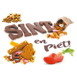 Sint wenskaart met envelop, 10 Stuks