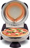 Delizia G1000617 - Elektrische Pizzaoven - Tot 400 Graden Met Vuurvaste Natuursteen - Wit