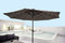 Feel Home - LED parasol - 2.7 meter - Donkergrijs