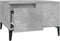 vidaXL - Salontafel - 55x55x36,5 - cm - bewerkt - hout - betongrijs