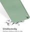 Accezz Liquid Silicone Backcover iPad Air (2020 - 2022) - Penhouder - Lichtgroen
