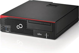 Fujitsu ESPRIMO D556-2/E85+ - Desktop PC - Intel Core i5-7400 8 GB 256 GB SSD Windows 10 Pro - Zwart Rood