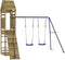vidaXL - Speelhuis - geïmpregneerd - grenenhout