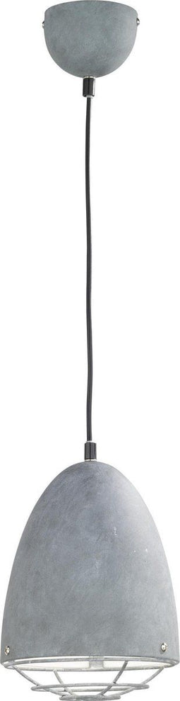 Reality Cammy - Hanglamp - Industrieel met beschermrooster - Betonlook