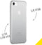 Accezz Clear Backcover - iPhone SE (2022 / 2020) / 8 / 7 / 6(s) - Flexibel siliconen - Transparant