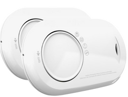Angeleye Koolmonoxidemelder - Compacte CO Melder - 10 Jaar Batterijduur - Wit (2 stuks)