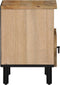 vidaXL - Nachtkastjes - 2 - st - 40x33x46 - cm - massief - mangohout