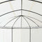 vidaXL - Prieel - 530x350x265 - cm - crèmewit