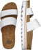 Reef Cushion Bounce Vista Hi - Dames Slippers - Veganistisch leer - Wit - Maat 42.5